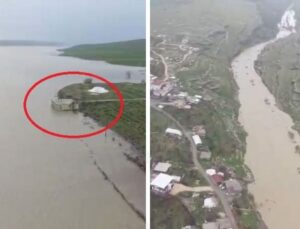 Diyarbakır’da Ambar Çayı taştı, tarım arazilerini su bastı