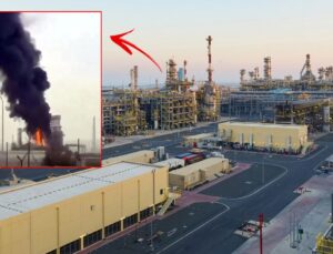 Kuveyt’teki Mina Abdullah petrol rafinerisine İHA saldırısı! Yangın çıktı