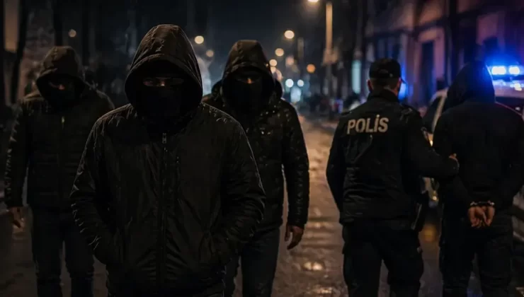 Şimdi de maskeliler çıktı!