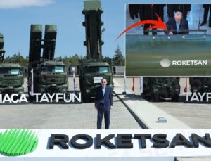 Cumhurbaşkanı Erdoğan’dan Tayfun Blok-4 füzesine imza