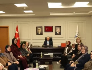 Ozanlar Mahallesi kadınlarından Başkan Işıksu’ya ziyaret